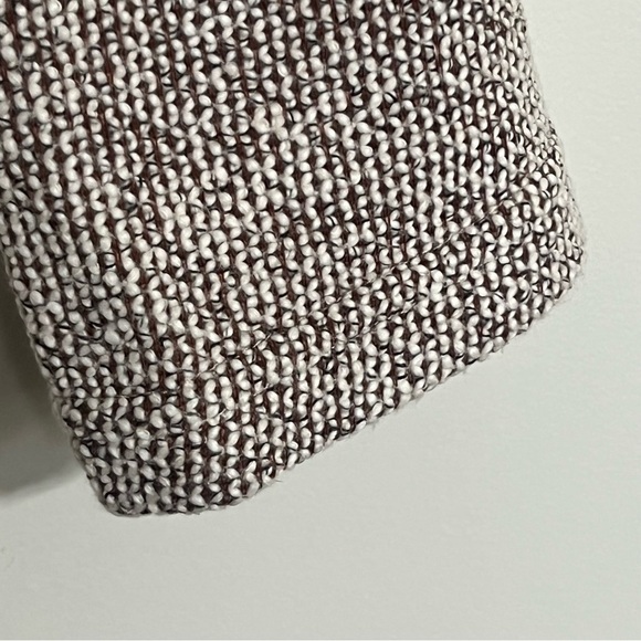 Women’s Blu Pepper Layered Knit Sweater With Linen Plaid Bottom Size Small - Picture 3 of 11